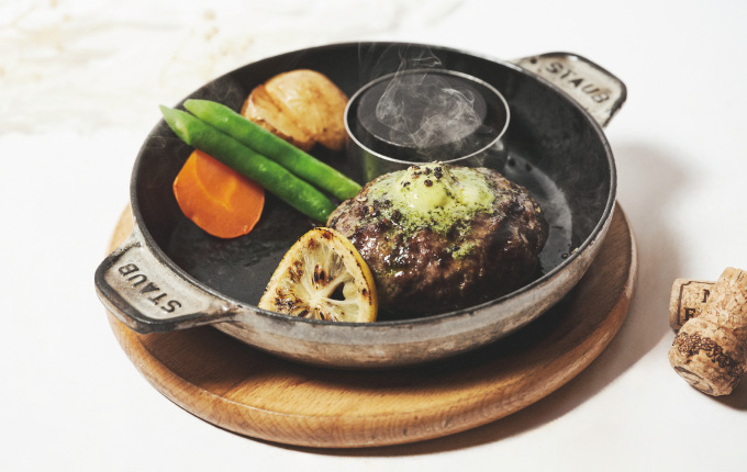 GYU-TAN HAMBURG STEAK / Lemon parsley butter
