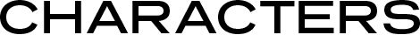 CHARACTERS