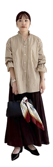 最高気温21度〜24度の日に最適な服装。レディーススタイリング一覧