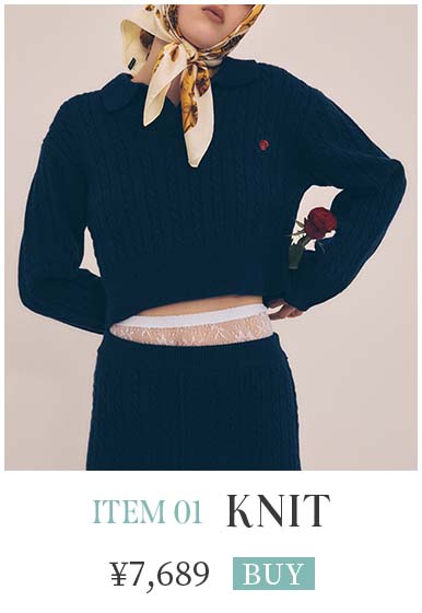 ITEM 01 KNIT ¥7,689